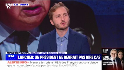 "C'est assez consternant": François Piquemal député LFI revient sur les propos de Gérard Larcher à Jean-Luc Mélenchon