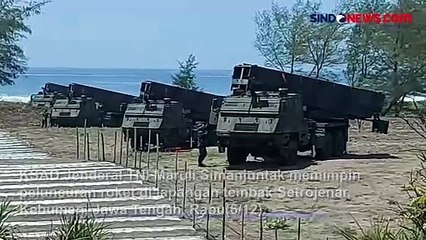 Ratusan Roket Diluncurkan dari Pantai Kebumen, KSAD: Jarak Jelajah Bisa 300 Km