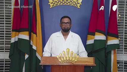 Presidente da Guiana considera medidas de Maduro ‘ameaça direta’