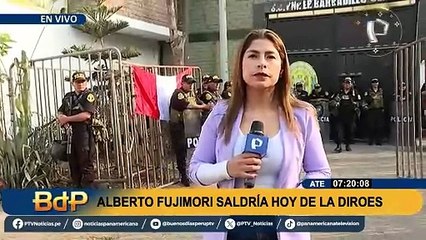 Alberto Fujimori: expresidente dejaría el penal de Barbadillo al mediodía