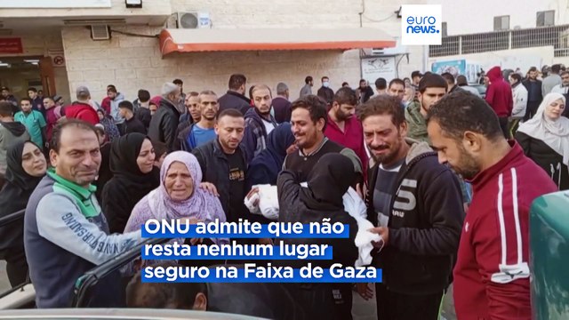 ONU descreve condições na Faixa de Gaza como apocalípticas