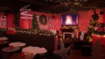 Visiting Manchester’s quirky Christmas Grotto secret bar with festive cocktails and unlimited mince pies