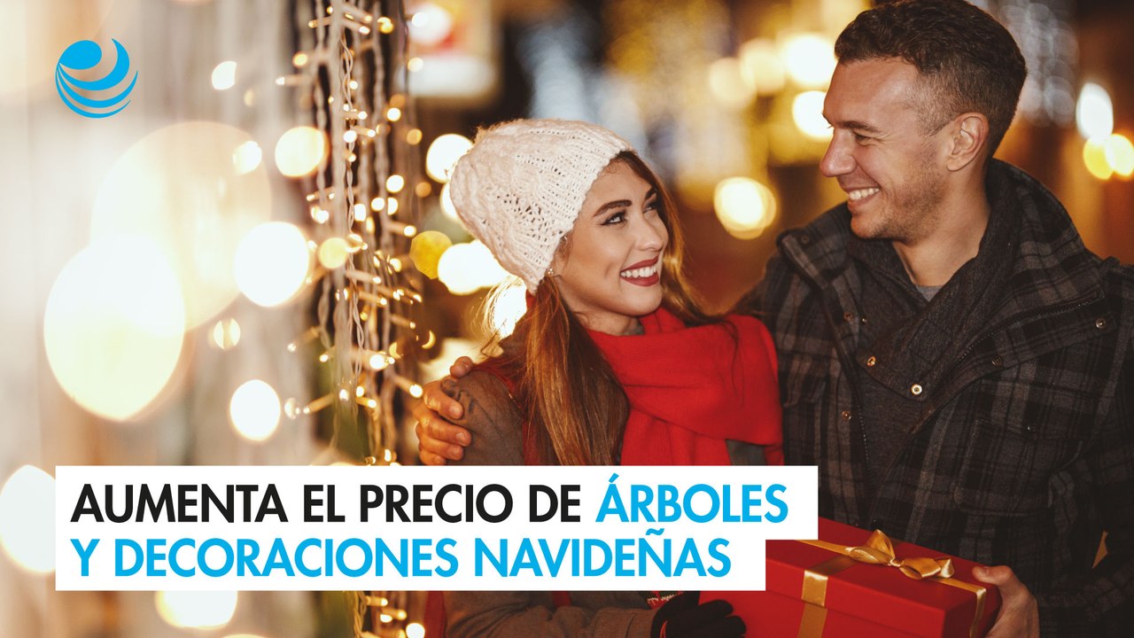 Aumenta el precio de árboles y decoraciones navideñas