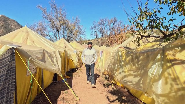 Three months after deadly quake, solidarity is key in a Moroccan camp