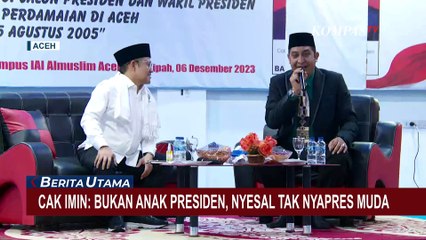 Mengaku Menyesal Tak Nyapres Sejak Umur 25 Tahun, Begini Kata Cak Imin