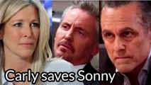 General Hospital Shocking Spoilers Carly buys Brennans goods to protect Sonny Carson reunites