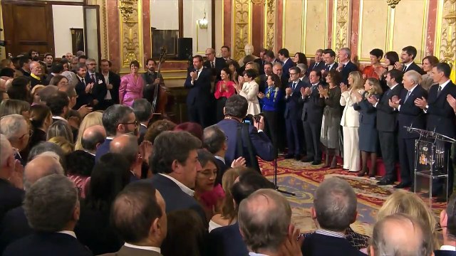 La Constitución cumple 45 años en el Congreso sin Vox ni los independentistas