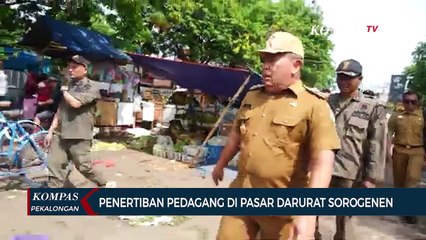 Wakil Wali Kota Pekalongan Periksa KTP Pedagang di Pasar Darurat, Ternyata