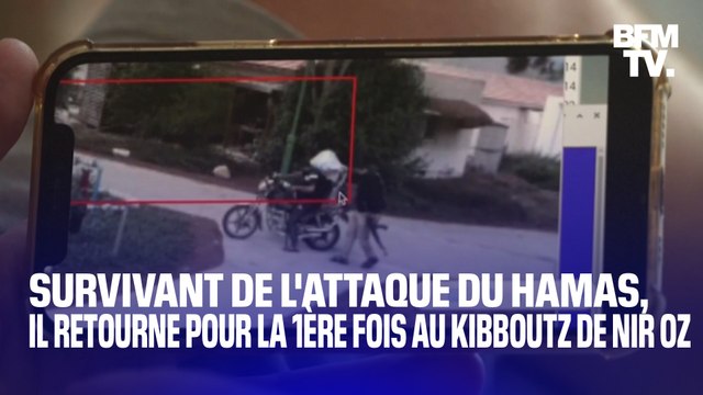 Israël: ce survivant de l'attaque du Hamas retourne pour la première fois dans son kibboutz dévasté de Nir Oz