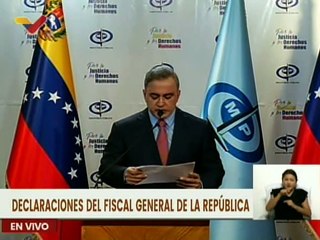 Fiscal General Saab: Está en marcha todos los planes de atención para atender al pueblo del Esequibo
