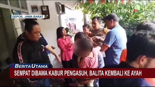 Diduga Diculik Pengasuh, Balita 3 Tahun di Depok Kembali ke Orang Tuanya