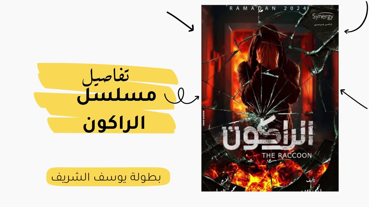 مسلسل الراكون بطولة يوسف الشريف رمضان 2024 كامل التفاصيل