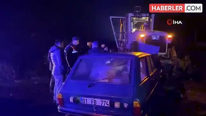 Bolu D-100 Karayolunda Kontrolden Çıkan Otomobil Greydere Çarptı