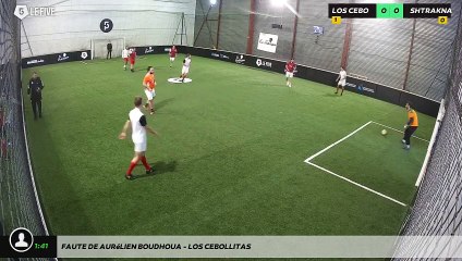 Faute de Aurélien BOUDHOUA - LOS CEBOLLITAS