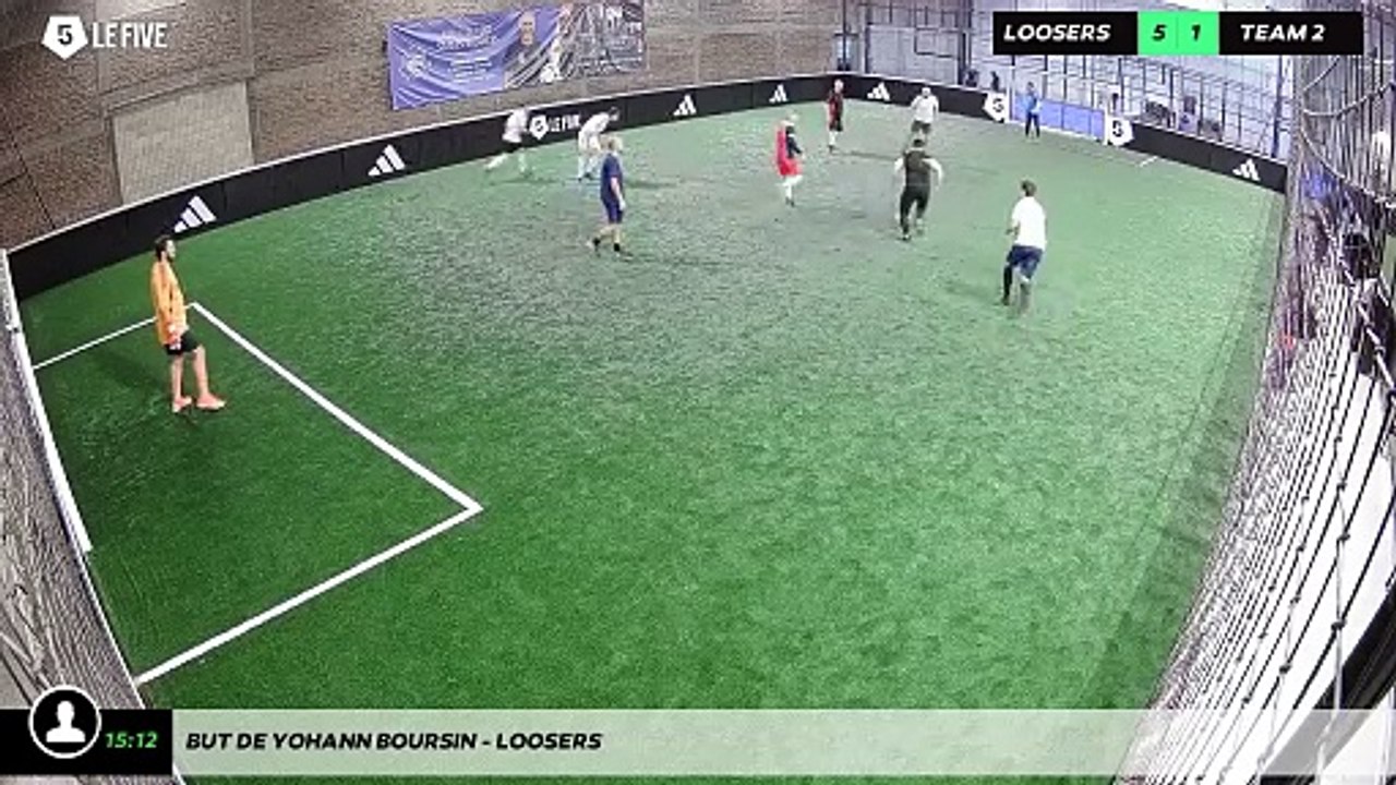 But de Yohann Boursin - loosers