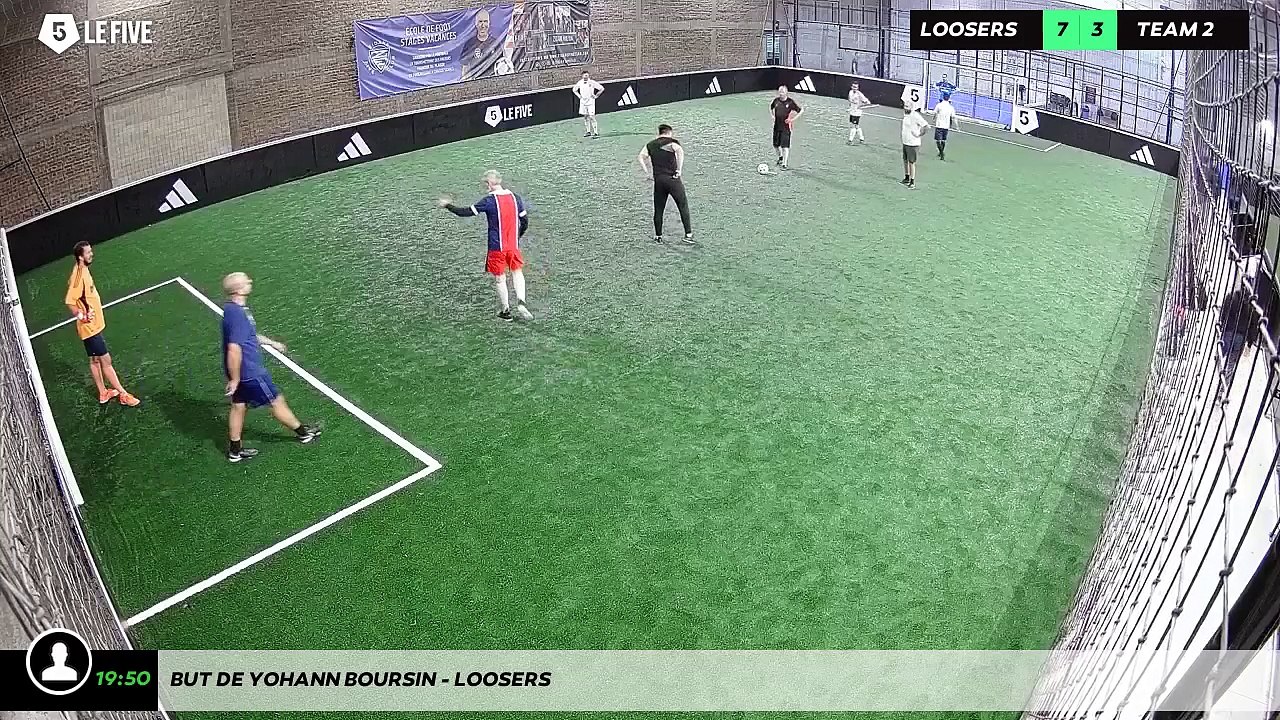 But de Yohann Boursin - loosers