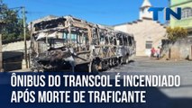 Ônibus do Transcol é incendiado após morte de traficante na Grande Vitória