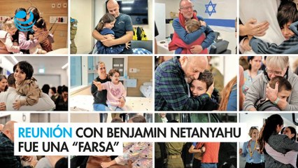 Reunión con Benjamin Netanyahu fue una “farsa”