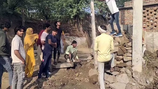 High voltage current ran through houses, condition of a woman critical