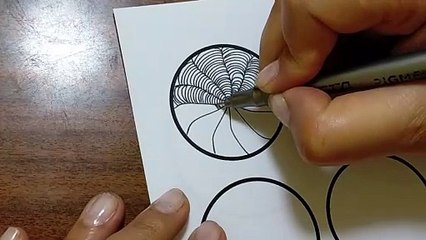 Pattern "06"   Zentangle art  doodle art
