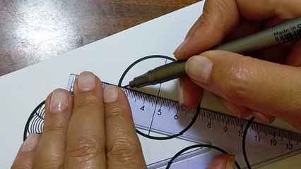 Pattern "10"   Zentangle art  doodle art
