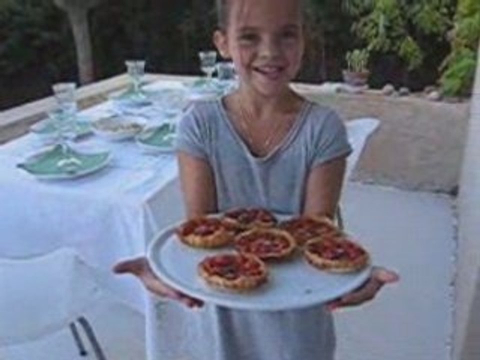 Les petites pizzas d'Iris