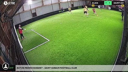 But de Pierre RANGDET - Saint Gobain Football Club