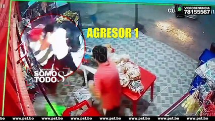 Cámaras de seguridad, informe de un taxista agredido