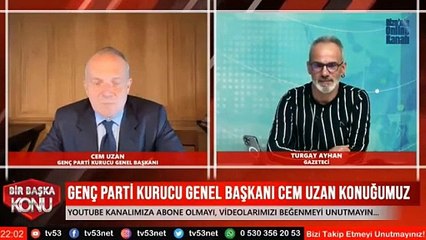 Cem Uzan'a cumhurbaşkanlığı seçiminde kime oy verdiniz sorusu