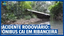 Ônibus caiu em uma ribanceira nos arredores da capital de Honduras