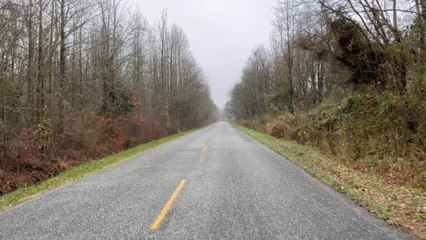 A new bike route, a new oddly unsettling road