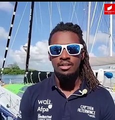 Kéni Piperol de retour en Guadeloupe après la Jacques Vabre