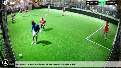 But de Bellamine ABDELMALEK - Fc commedia dell’arte