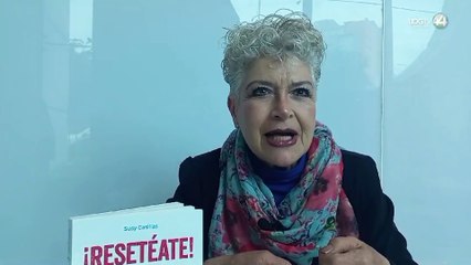 Susana Casillas nos platica sobre su libro "¡Resetéate!"