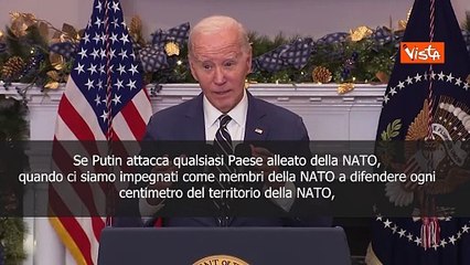 Biden: Putin in Ucraina non pu? vincere
