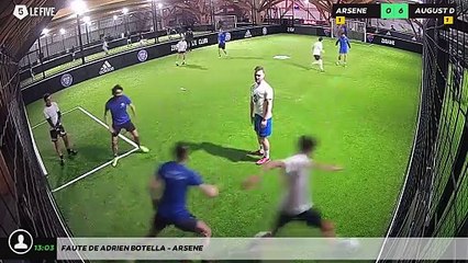 Faute de Adrien Botella - ARSENE