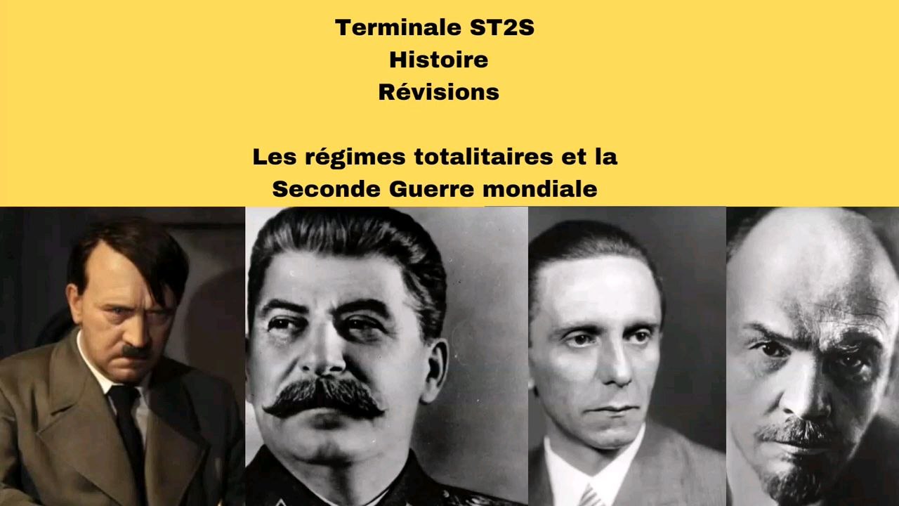 Les régimes totalitaires et la seconde guerre mondiale - Vidéo Dailymotion