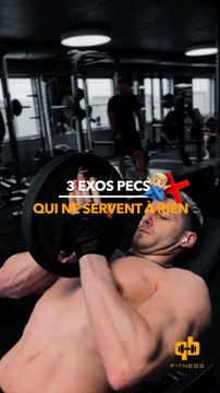 3 exos pecs à éviter ‍♂️