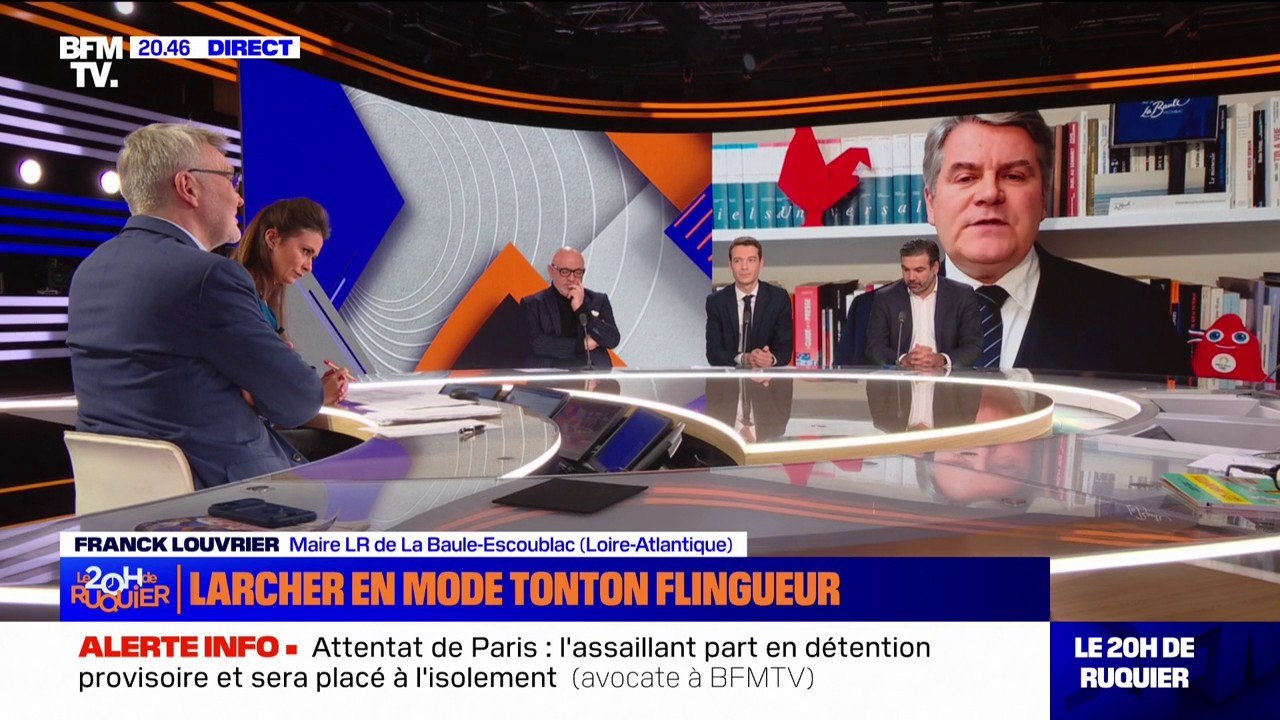 "Gérard Larcher avait raison sur le fond mais pas sur la forme": Franck Louvrier, maire LR de la Baule-Escoublac