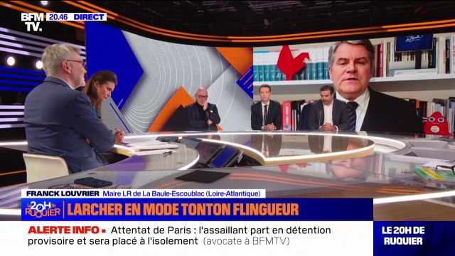 Gérard Larcher avait raison sur le fond mais pas sur la forme : Franck Louvrier, maire LR de la Baule-Escoublac