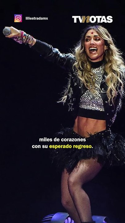 ¡Anahí conquistó el foro foro sol!