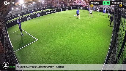 Faute de Antoine-Louis Peuvret  - ARSENE