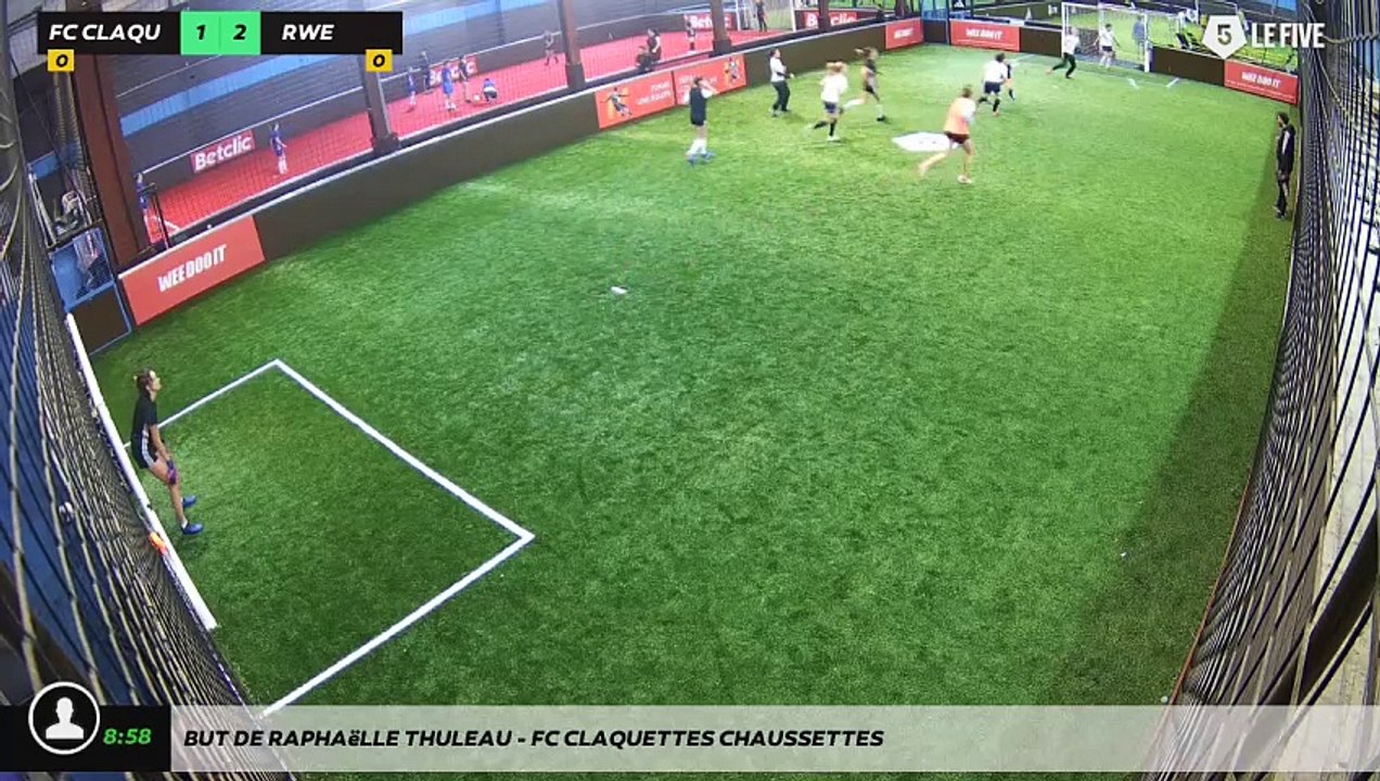 But de Raphaëlle Thuleau - FC CLAQUETTES CHAUSSETTES