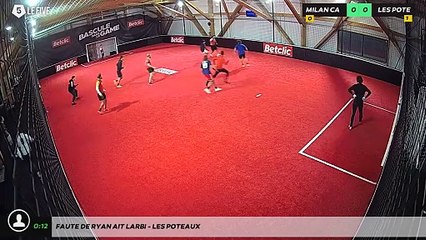 Faute de Ryan Ait larbi - Les poteaux