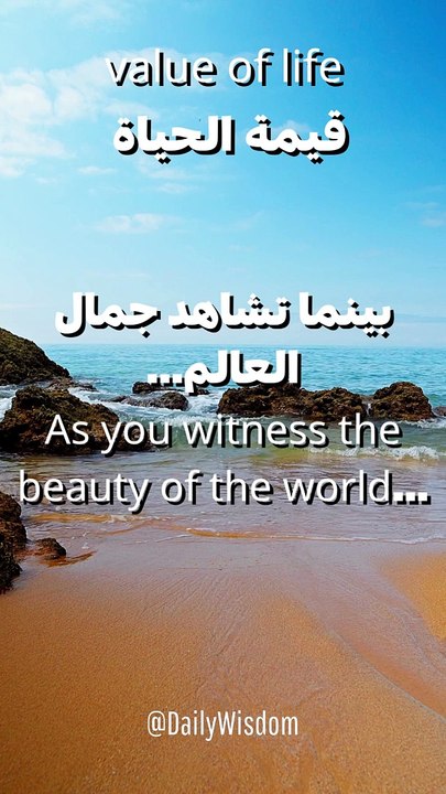 قيمة الحياة