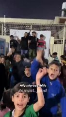 Gazzeli çocuklar siyoniste böyle meydan okudu!