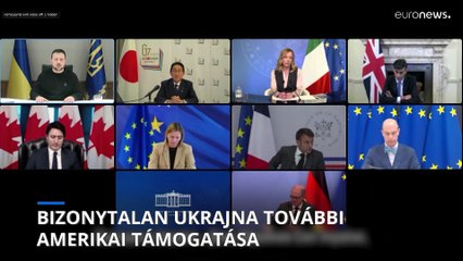 Bizonytalan Ukrajna további amerikai támogatása
