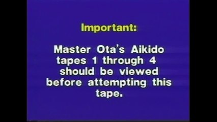 Mastering Ki Society Aikido -Volume 5: Wooden Staff with Instructor Ken Ota