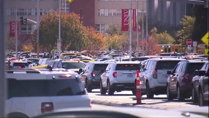 Police surround UNLV after shooting with multiple victims reported