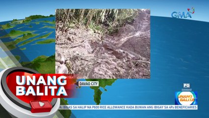 Pagguho ng lupa sa Davao City, dulot ng pag-uulang dala ng easterlies | UB